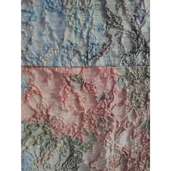 Adrianna Papell pastel water colour evening gown - Picture 4 of 5